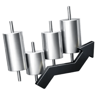 3D candlestick chart icon representing trading, displayed on the Crown Capitholm about page